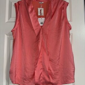 Peach Sleeveless Women's Top, NWT